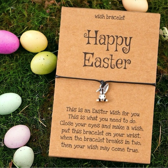 Bunny Wishes: Enchanting Easter Wish Bracelet for Joyful Hearts! 🌸✨Gift - Picture 5 of 5